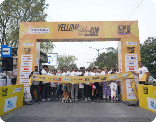 India’s First Public Awareness Run Dedicated to Endometriosis A movement to make the invisible pain visible.